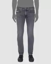 $225 Diesel Men's Black Sleenker Skinny-Fit Jean Pants Size 30
