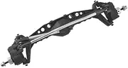 Car Front Rear Axle Set Upgrade Parts for Ax&ial 1/10 Ca&Pra 1.9 UTB Climbing Car Plastic Fr&on&t and Rear Axle Shell Assembly Set(Front)