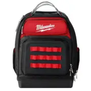 Milwaukee Jobsite Backpack 15-In Hardshell Protected Storage Organizer Tool Bag