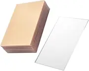 CHILDWEET Pack Acrylic Sheets for DIY Xcm Shatterproof Versatile for Framing and Art