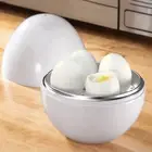 Egg Steamer Sturdy 4 Eggs Capacity Convenient Egg-shaped Microwave Egg Boiler