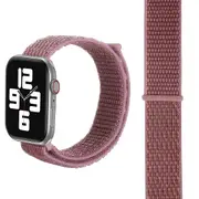 For Apple Watch SE,40-mm Case,Nylon Watch Band,Fastener,Purple