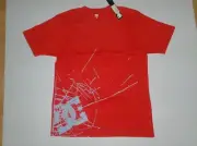 tshirt DC dc red new nos -- M -- skateboard - new