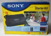 SONY STARTER ACCESSORY KIT ACC DVP HANDYCAM CASE BATTERY NP FP50 +MINI DV TAPE !