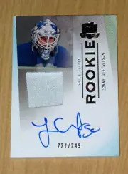 09-10 Cup Jonas Gustavsson autograph PATCH rookie /249