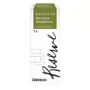 D'addario Reserve Baritone Sax Reeds Filed - 5 Per Box