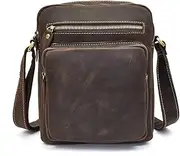 [NICDIU] JSEIAJB Men's Shoulder Bag Crossbody Bag Top Layer Cowhide Shoulder Bag Going Out Bag