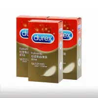 在飛比找momo購物網優惠-【Durex杜蕾斯】超薄裝保險套12入*3盒(共36入)