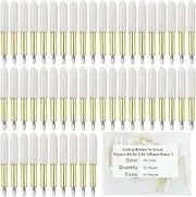Premium Replacement Cutting Blades for Cricut Explore Air/Air 2/Air 3/Maker/Maker 3, Include 20Pcs Standard Cutting Blades Replacement Blades for Glitter Vinyl, Cardstock, Paper, Sticker (45 Degree)