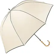 ビコーズ(because) Because B-958681 Long Umbrella PU Piping Large Beige
