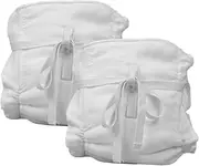 Vaguelly Newborn Diaper Pant 2 Pack Washable Cotton Diaper Pant for Leakproof Protection