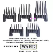 Wahl Attachment GUIDE 5 in 1 Blade 5 COMB SET for BRAVURA,Motion,Beretto Clipper