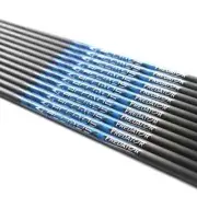 Carbon Arrow 12Pcs ID 4.2/6.2mm Spine Pure Carbon Arrow Shaft for Compound Bows
