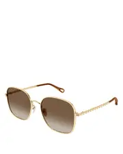 Chloe Square Sunglasses, 57mm OS