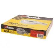 Paslode Coil 52mm x 2.5mm Ring Stainless Steel Dome Nails Diamond Point B25160