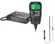 ORICOM UHF390 5 WATT 80 CHANNEL UHF RADIO+CH5T BLACK 5DB UHF ANTENNA 720MM