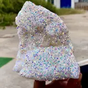 464G Angel Aura Quartz Titanium BismuthSiliconcluster Rainbow Crystals Stone