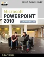 Microsoft Powerpoint 2010: Compreh- paperback, Gary B Shelly, 9781439079034, new