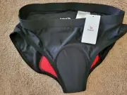 Baleaf Womens Cycling Underwear Size M Padded Liner Bike Shorts Briefs Black