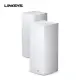 Linksys Velop AX4200 WiFi 6 三頻 Mesh 無線 路由器 2入組 MX8400-AH 支援WPA3