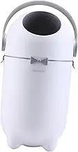 WeiLaiKeQi 15 L Diaper Trash Can Trash Bucket Silent Opening Closing Rubbish Can Waste Container for Household Restaurant Study Room