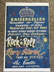 KaiserKeller The Beatles England Liverpool￼ Poster 11 x 17 (237)