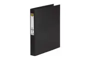 Marbig Ring Binder A4 25mm 3D Pe Black Black 5023102