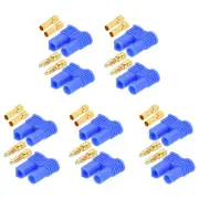 5 Set Banana Plugs Connector 4.3mm Male 3.2mm Female Banana Plug