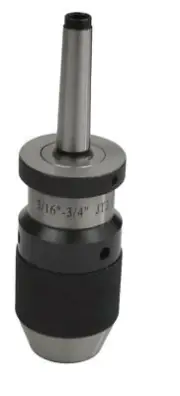 3/16" - 3/4" JT3 Taper Keyless B Type Drill Chuck MT2 Drawbar Arbor