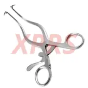 Set of 2 Gelpi Retractor, 6.75", Sharp Prongs, with Grip Lock, Premium
