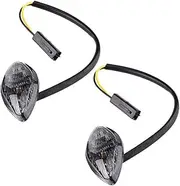 Turn Signal Indicator 1 Pair Smoked Lens Turn Signal Indicator Light Lamp Waterproof 12V for Grom 2014 2015 2016