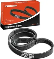 A-Premium Engine Serpentine Drive Belt Compatible with Nissan, Ford, Toyota, Geo, Isuzu & Mercury Cars - Sentra, Maxima, Escort, EXP, Previa, 200SX, LN7, Lynx, Impulse, Storm - L4 1.6L 1.9L, V6 3.0L