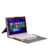 Detachable Laptop Case for Microsoft Surface Book 3 2 1 15 brown with stand
