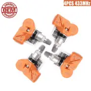 4PCS 6856227-04 433MHz TPMS Tire Pressure Monitor Sensor For BMW X3 X5 Z4 M5 M6 (for: BMW)