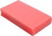 18pcs Dental Base Plate Wax, Dental Wax Dentist Auxiliary Material Dental Wax Sheet, Molding Casting Wax Sheet Denture Material Dentist Lab Supply, Re