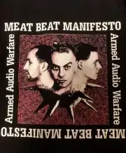 Meat Beat Manifesto Band T-Shirt Cotton Black Unisex S-5XL YA1198