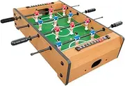 ａ aternee Foosball Table Soccer Game,Educational,Interactive Toy Football Table for Kids Mini Tabletop Soccer Table for Family Night