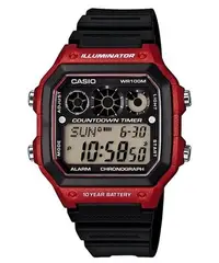 在飛比找Yahoo!奇摩拍賣優惠-【CASIO 專賣】AE-1300WH-4A 防水100米 