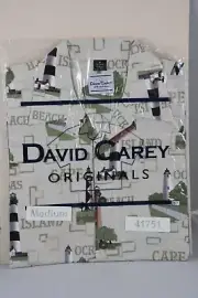 Dave Carey Camp Shirt - Lighthouses - 41751M