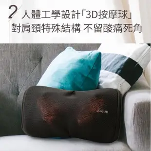 【OSIM】3D巧摩枕-網路限定珍珠色/黑色(按摩枕/肩頸按摩/3D揉捏/溫熱功能/OS-268/OS-288)