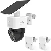 [OkeMeeo] Gutter Mount for eufy Solocam S340/SoloCam E30/4G LTE Cam S330(2 Pack, White)