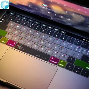 熱賣 【現貨速發】新款macbook pro蘋果電腦touchbar筆記本13.3功能15鍵盤膜13寸mac保