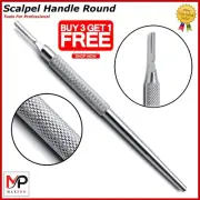 Surgical BP Scalpel Handle Blade Holder Round Pattern German Stainless Steel