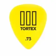 Dunlop Yellow T3 0.73Mm Pick Tortex T3