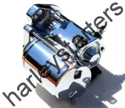 1.4 KW HIGH TORQUE BIG TWIN STARTER 1989 - 1993 HARLEY DAVIDSON FXRS CHROME NEW
