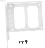 Gadpiparty Computer Case Slot Bracket Rear Panel Mount Metal Bracket Drive Adapter Tray Easy Fit