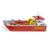 Siku 2117 Fire Brigade Working Boat 1:50 Scale Diecast 195mm Kids Play Toy 3y+