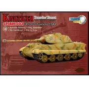 DRAGON German KINGTIGER for Porsche sPzAbt 503 ohrdruf Training 1/72 MODEL TANK