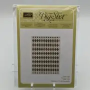 Stampin Up Sizzix Big Shot Embossing Folder ARGYLE 127750 Stamping Cardmaking