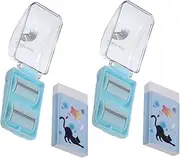 DIYEAH Desktop Eraser Cleaner Roller Eraser Crumb Collector for Office Household